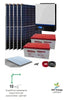 Kit fotovoltaico off grid Voltronic 3kW ed accumulo 7,2 kWh Agm