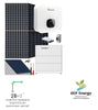 Impianto fotovoltaico Growatt con inverter 6kW e accumulo da 5kW