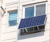 Supporto in alluminio per pannello solare da balcone