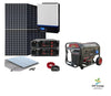 5kW kit fotovoltaico off grid Voltronic + accumulo 10kWh Tensite + Generatore Tensite 7kW