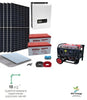 3kW impianto fotovoltaico off grid Tensite + accumulo + generatore Tensite