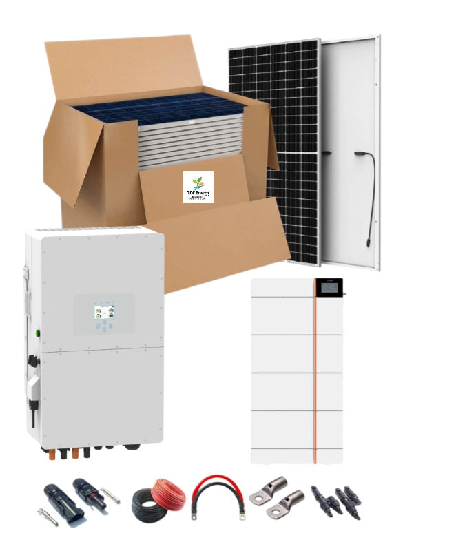 40 kW Impianto fotovoltaico a isola 40kW Deye + 20kWh Litio Deye