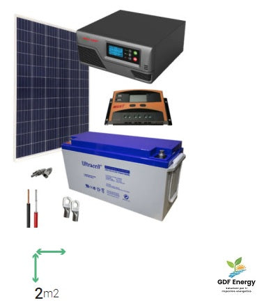 Kit Panel Solar 12V 750Whdia