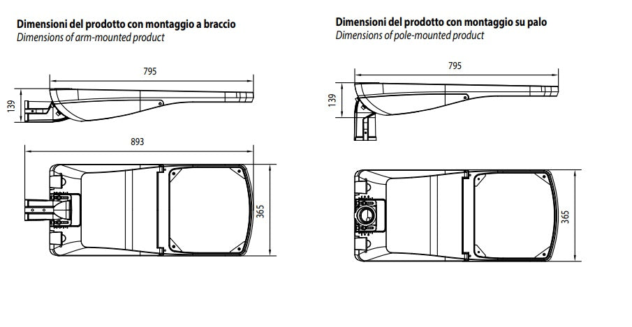 Lampione fotovoltaico 30W Sunny One